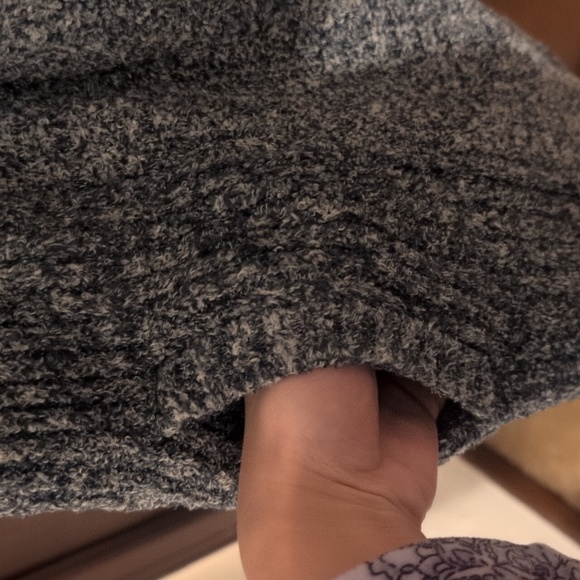 Barefoot Dreams Cozy Chic Lite Dark Gray Long Sleeve Open Cardigan Size Small - Picture 4 of 5